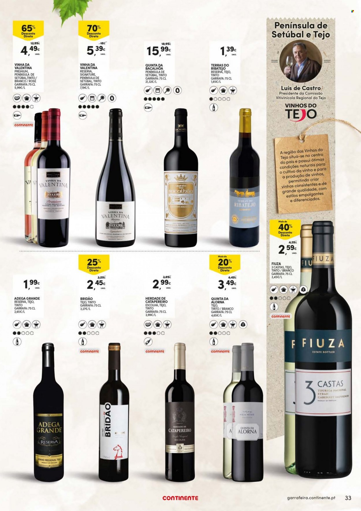 Folheto Continente - 25.1.2022 - 20.2.2022. Página 33