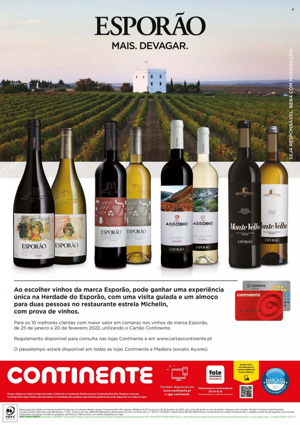 Folheto Continente - 25.1.2022 - 20.2.2022. Página 48