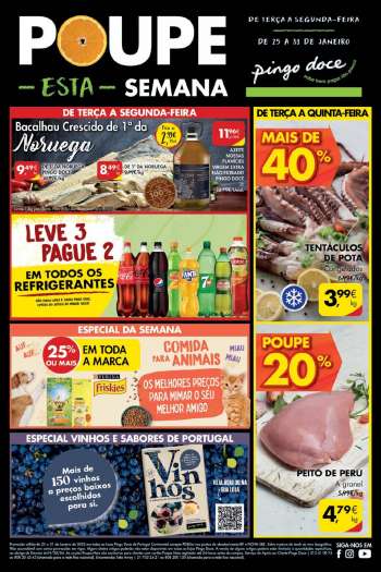 Folheto Pingo Doce - 25.1.2022 - 31.1.2022.