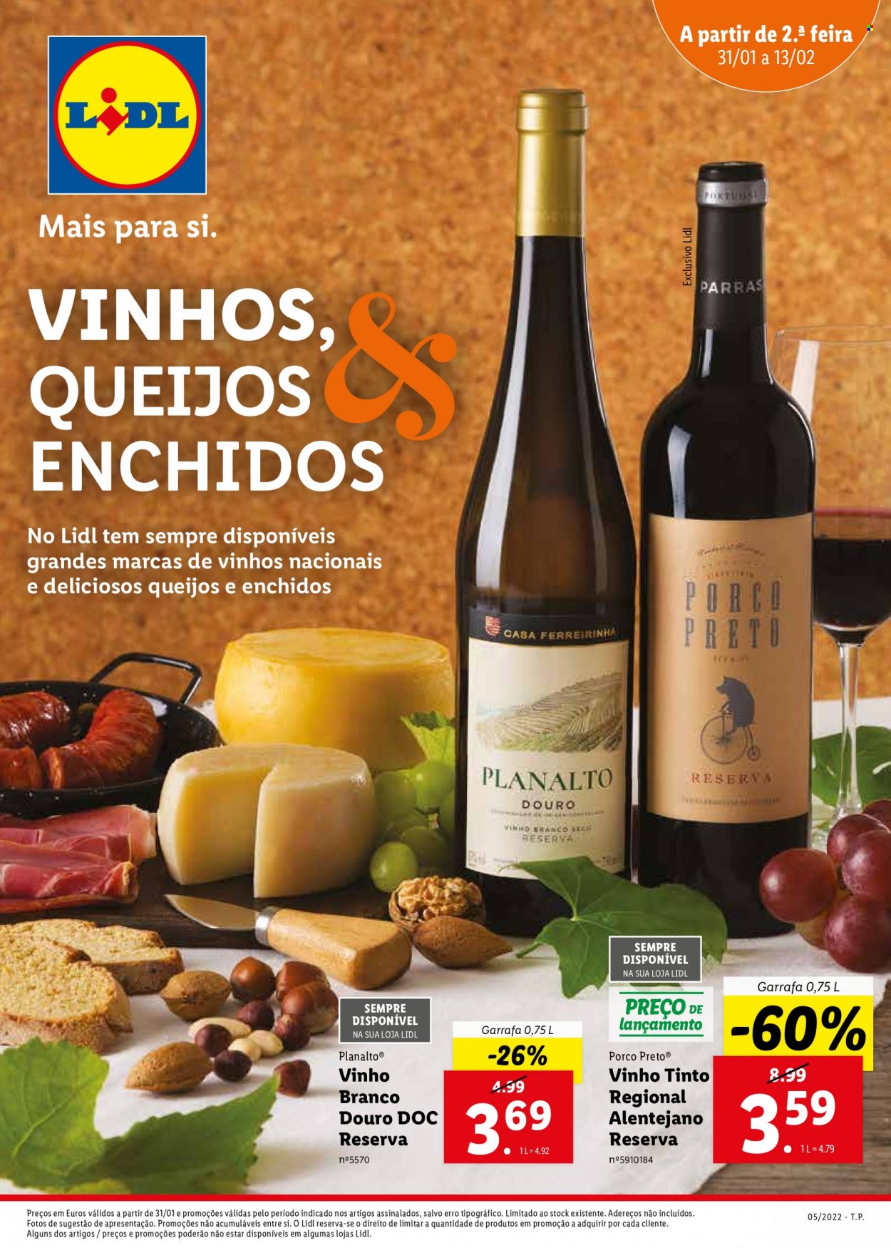 Folheto Lidl - 31.1.2022 - 13.2.2022. Página 1