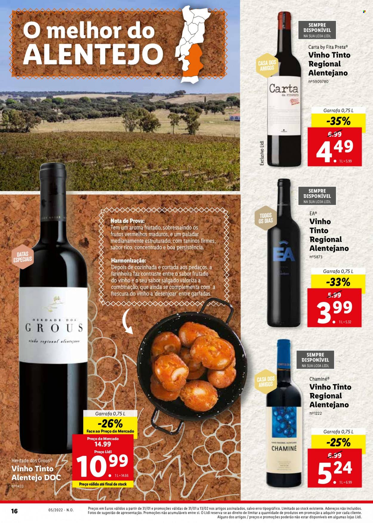 Folheto Lidl - 31.1.2022 - 13.2.2022. Página 16