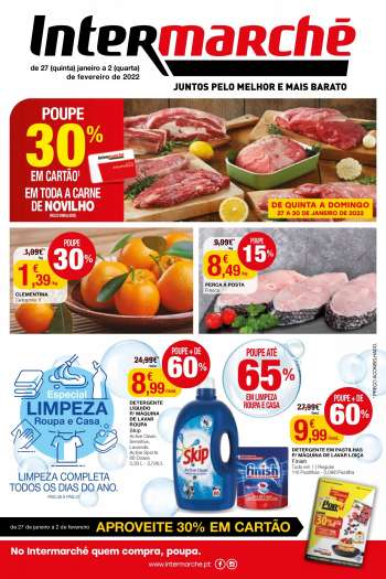Folheto Intermarché - 27.1.2022 - 2.2.2022.
