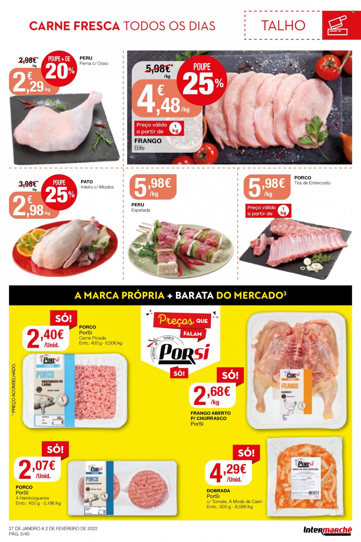 Folheto Intermarché - 27.1.2022 - 2.2.2022. Página 5