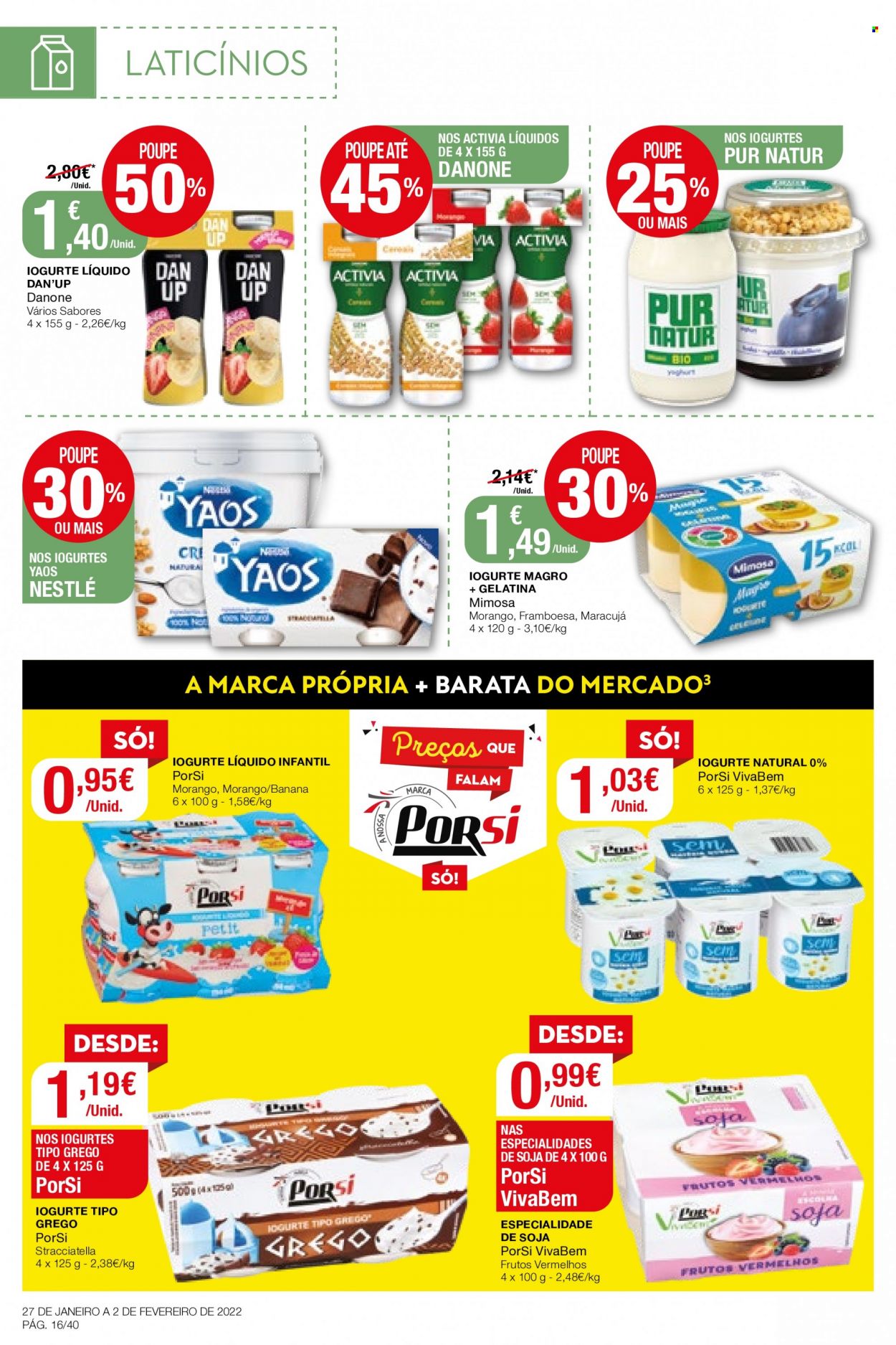Folheto Intermarché - 27.1.2022 - 2.2.2022. Página 16