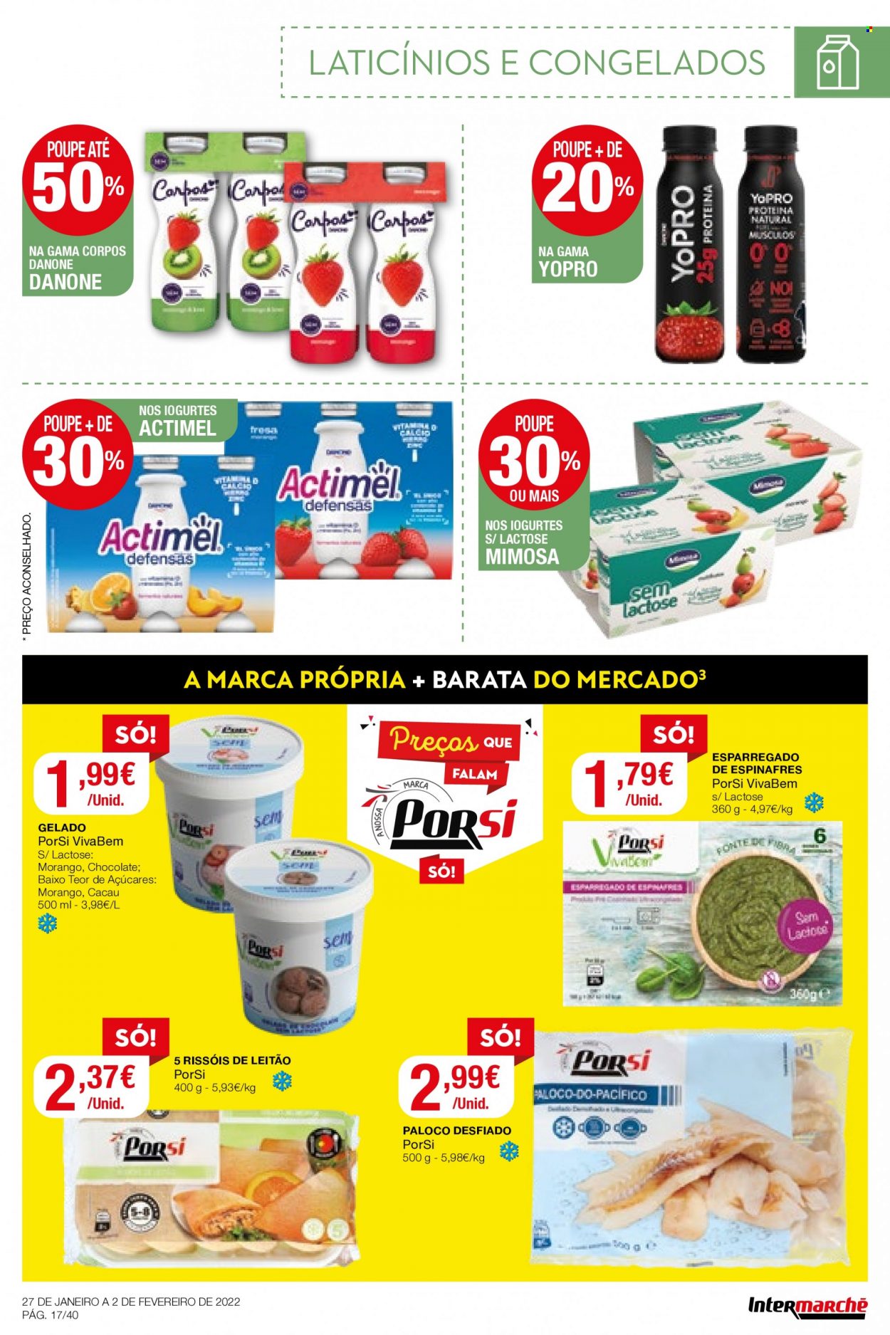 Folheto Intermarché - 27.1.2022 - 2.2.2022. Página 17