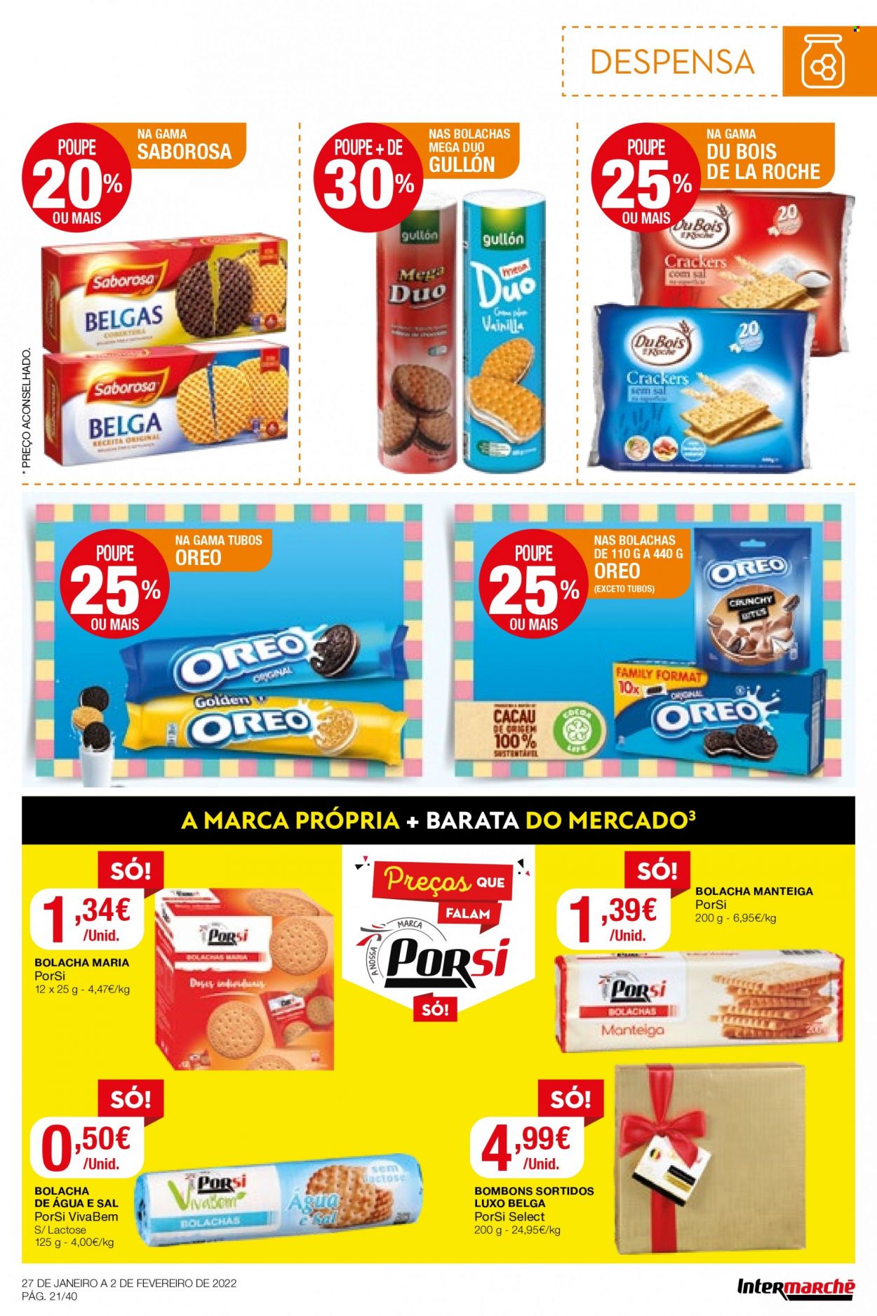 Folheto Intermarché - 27.1.2022 - 2.2.2022. Página 21