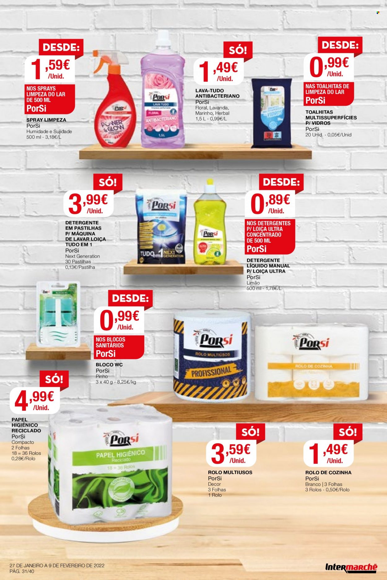 Folheto Intermarché - 27.1.2022 - 2.2.2022. Página 31