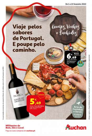 Folheto Auchan - 1.2.2022 - 15.2.2022.