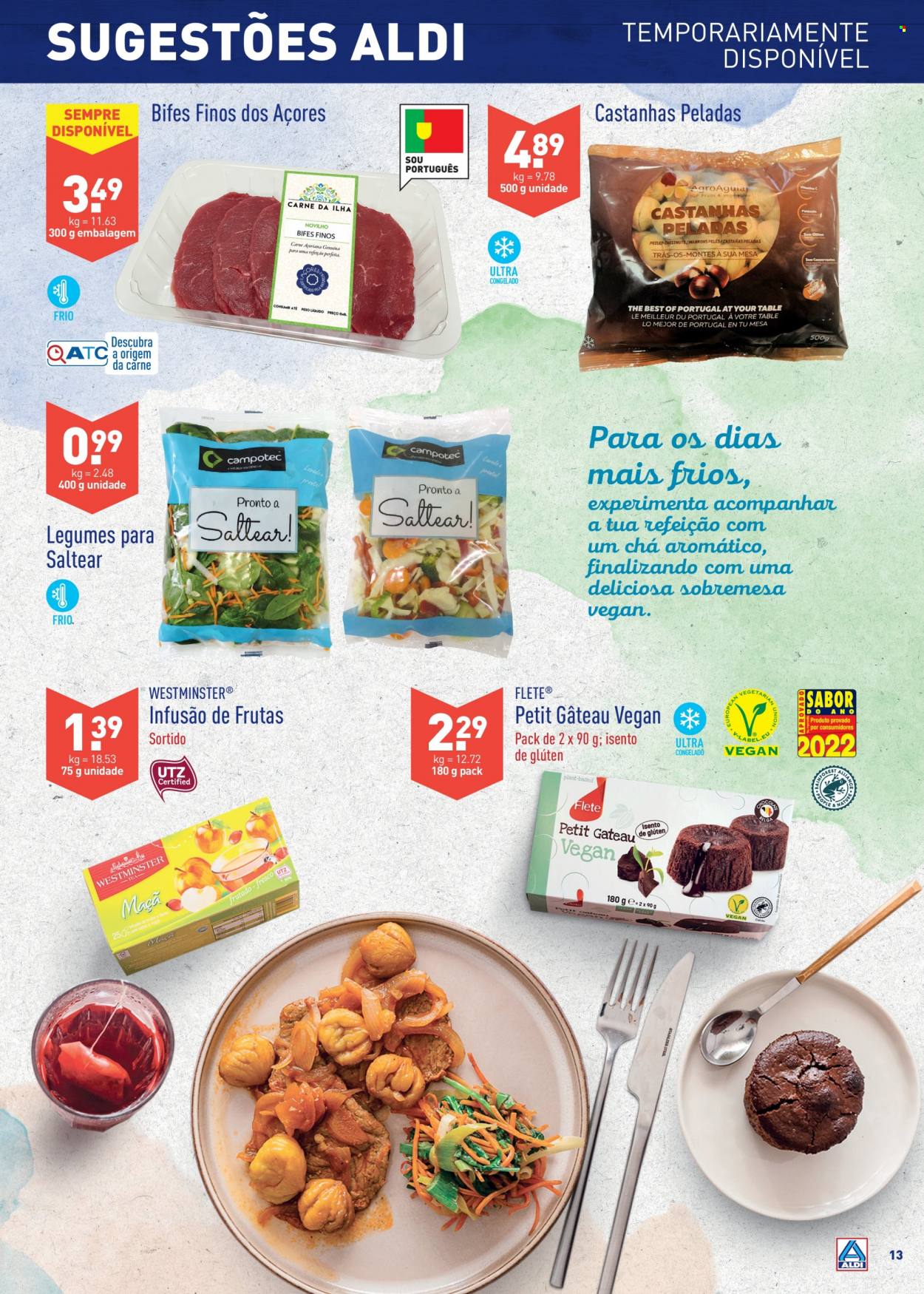 Folheto Aldi - 9.2.2022 - 15.2.2022. Página 13