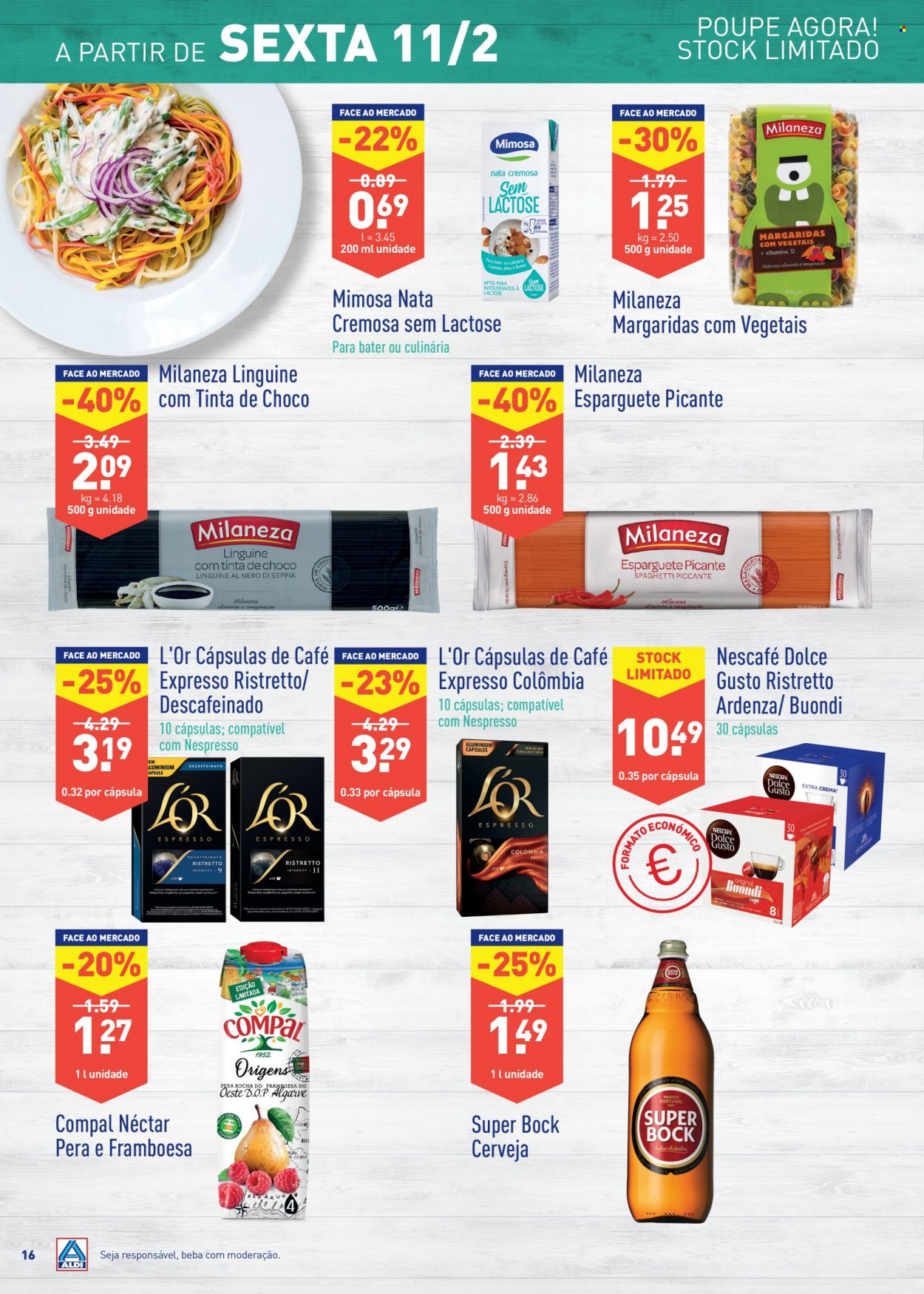 Folheto Aldi - 9.2.2022 - 15.2.2022. Página 16