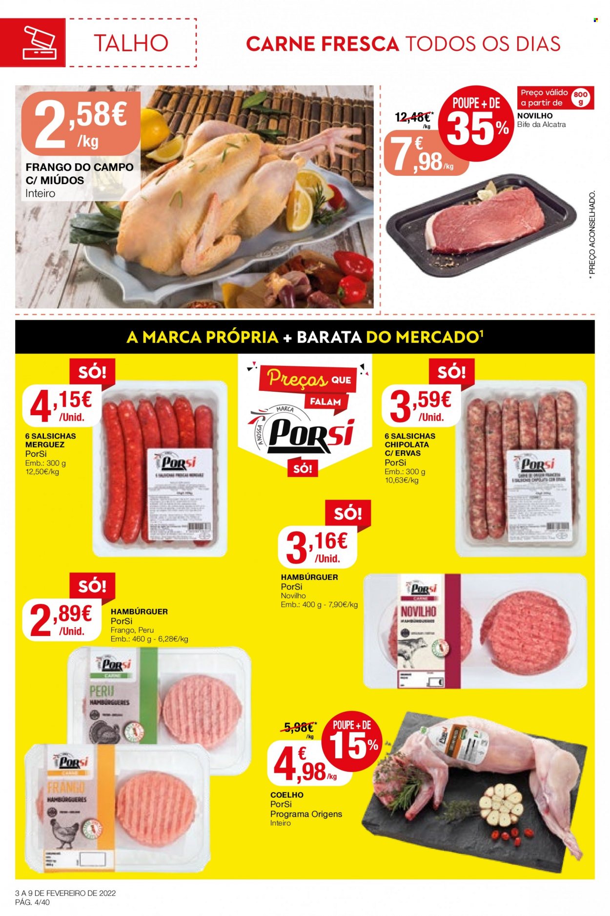 Folheto Intermarché - 3.2.2022 - 9.2.2022. Página 4