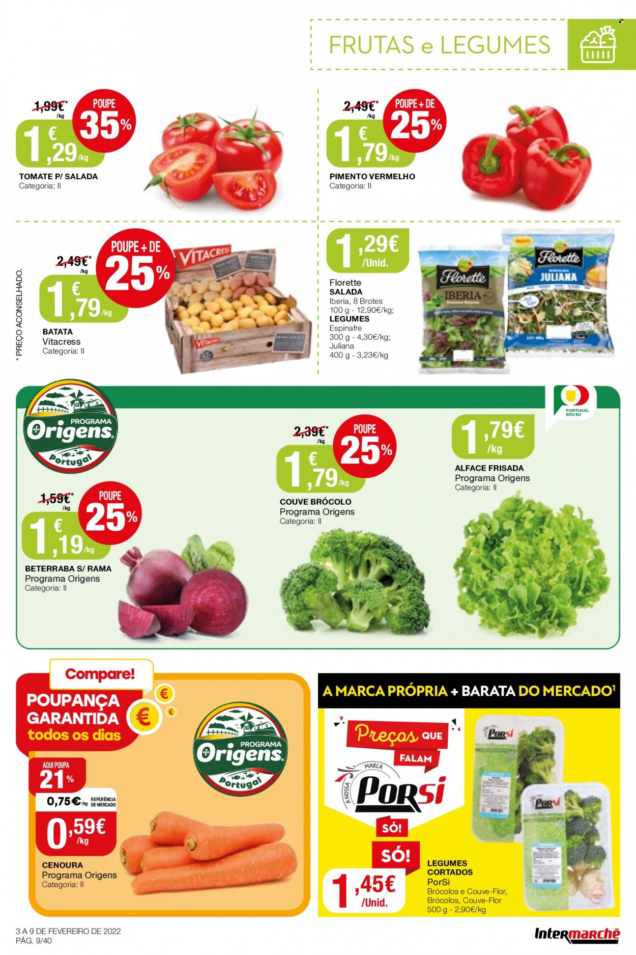 Folheto Intermarché - 3.2.2022 - 9.2.2022. Página 9