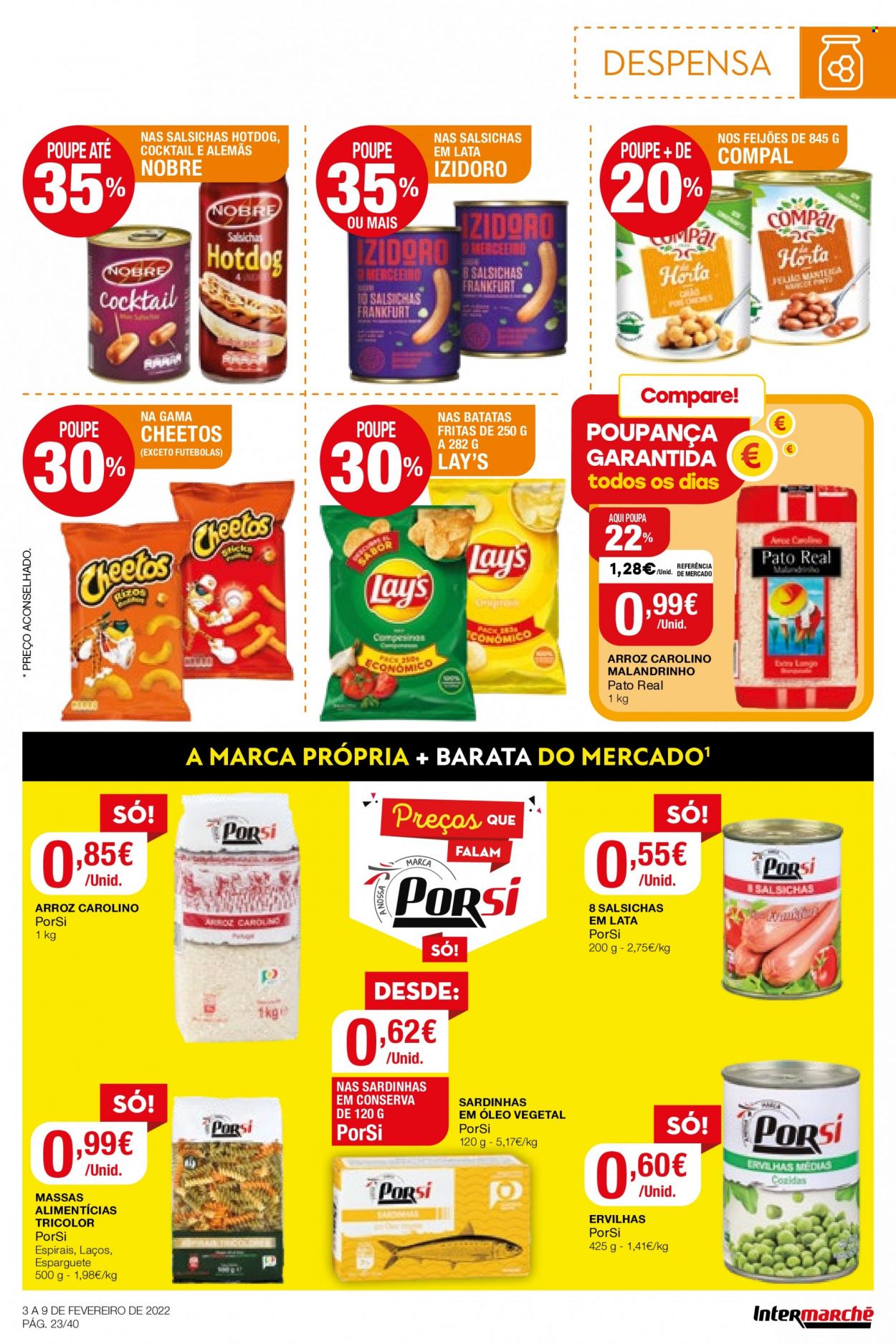 Folheto Intermarché - 3.2.2022 - 9.2.2022. Página 23