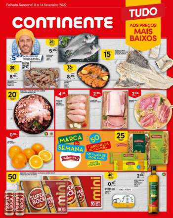 Folheto Continente Modelo - 8.2.2022 - 14.2.2022.