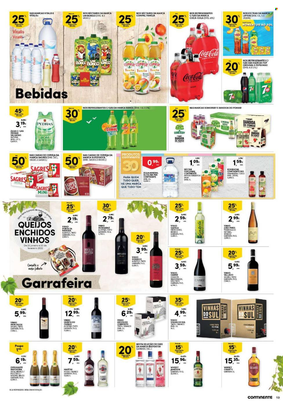 Folheto Continente Bom Dia - 8.2.2022 - 14.2.2022. Página 13