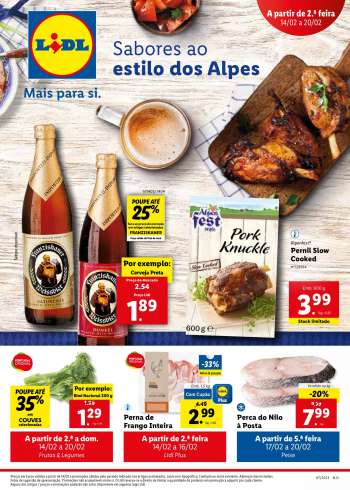 Folheto Lidl - 14.2.2022 - 20.2.2022.