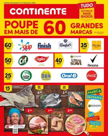 Folheto Continente Modelo - 15.2.2022 - 21.2.2022.