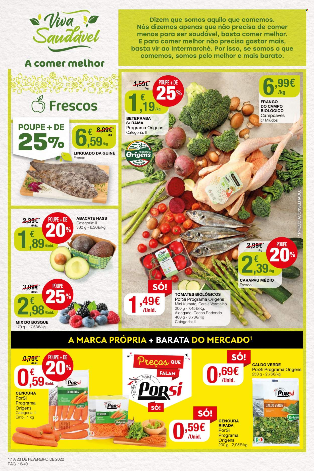 Folheto Intermarché - 17.2.2022 - 23.2.2022. Página 16