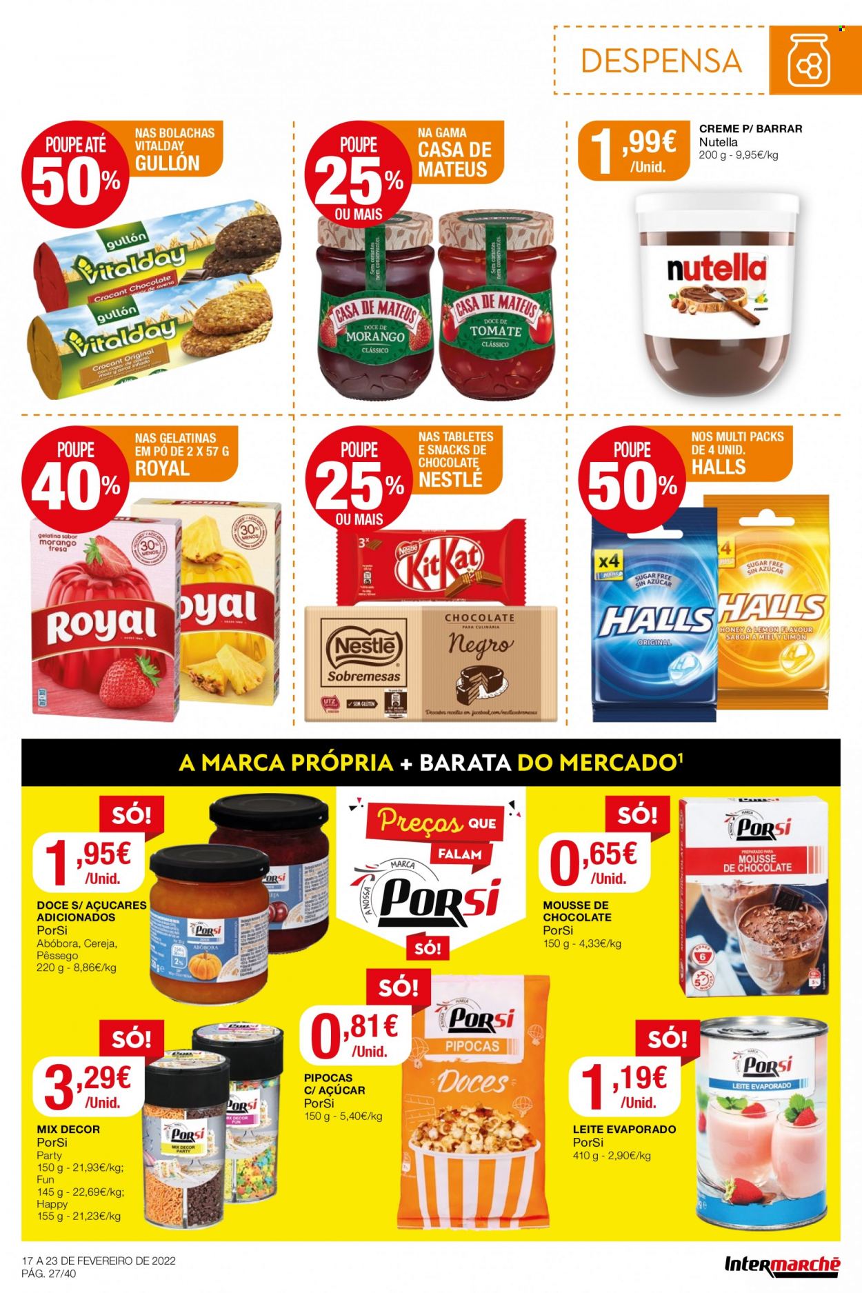 Folheto Intermarché - 17.2.2022 - 23.2.2022. Página 27