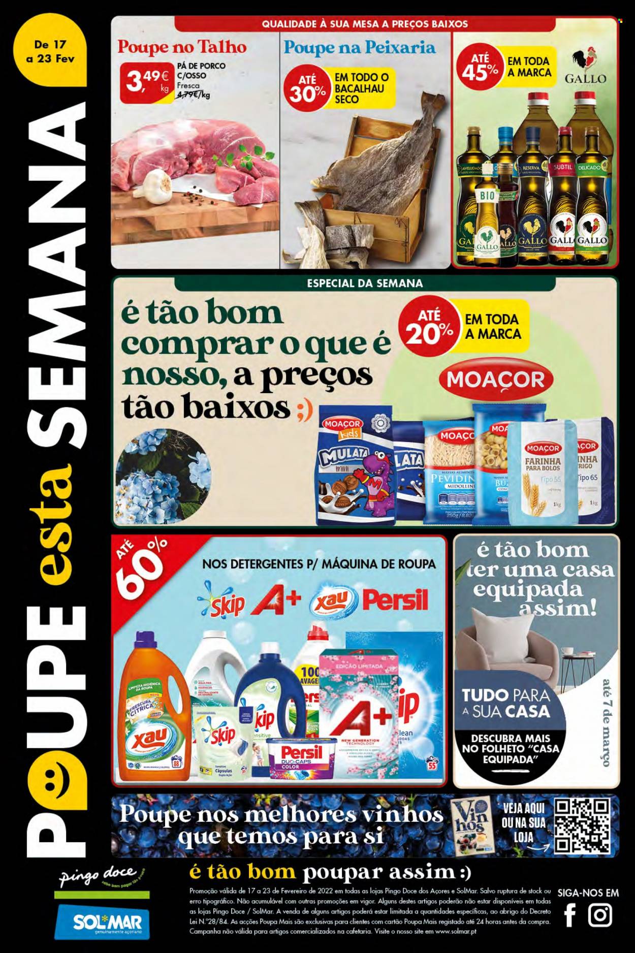 Folheto Pingo Doce - 17.2.2022 - 23.2.2022. Página 1