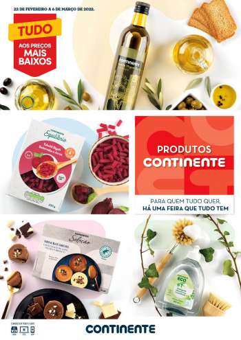 Folheto Continente - 22.2.2022 - 6.3.2022.