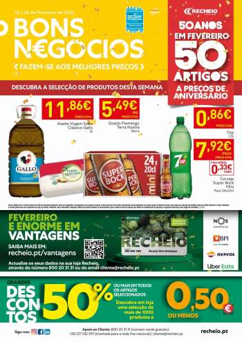 Folheto Recheio - 22.2.2022 - 28.2.2022.