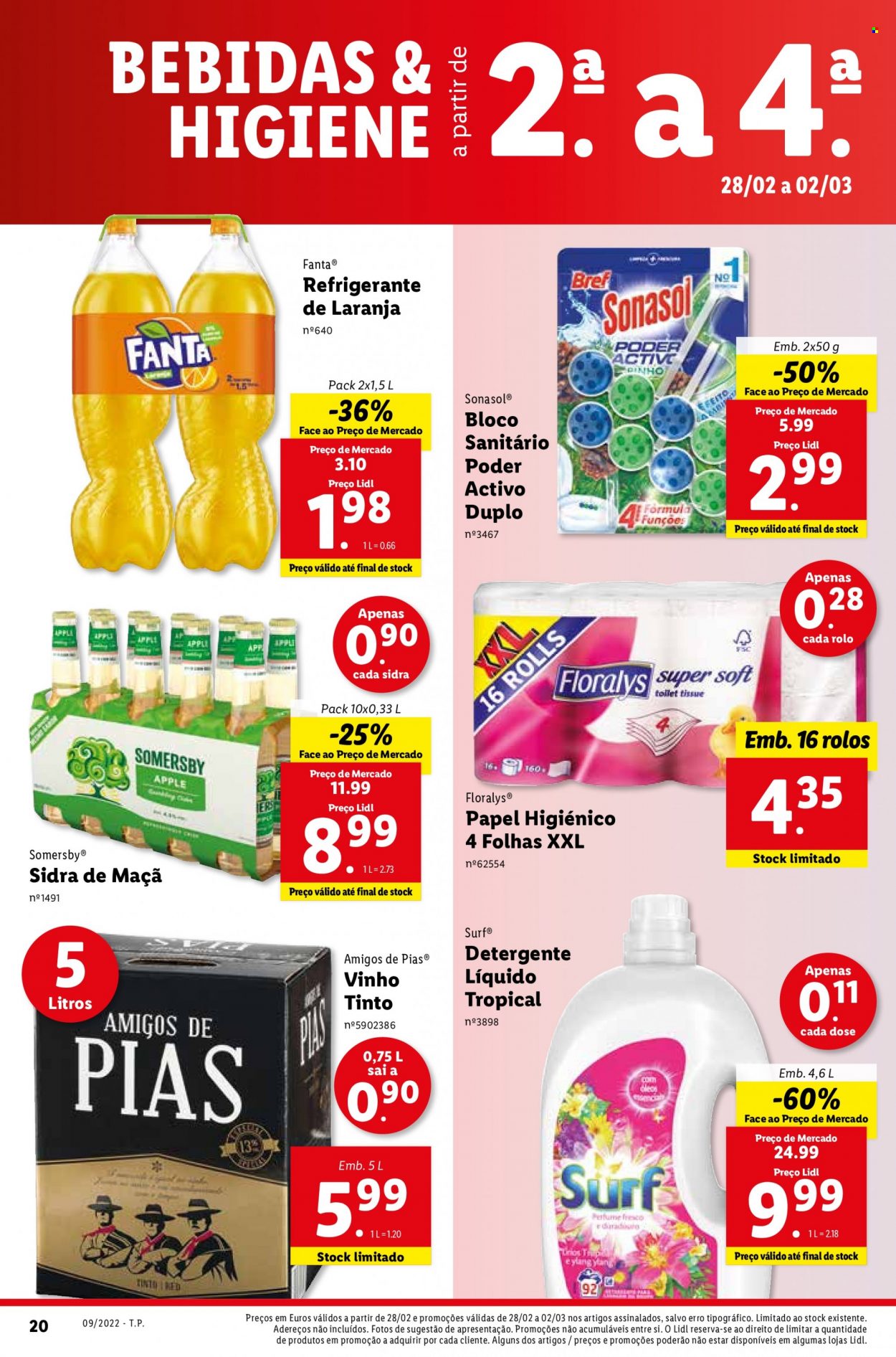 Folheto Lidl - 28.2.2022 - 6.3.2022. Página 42