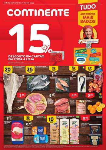 Folheto Continente Bom Dia - 1.3.2022 - 7.3.2022.