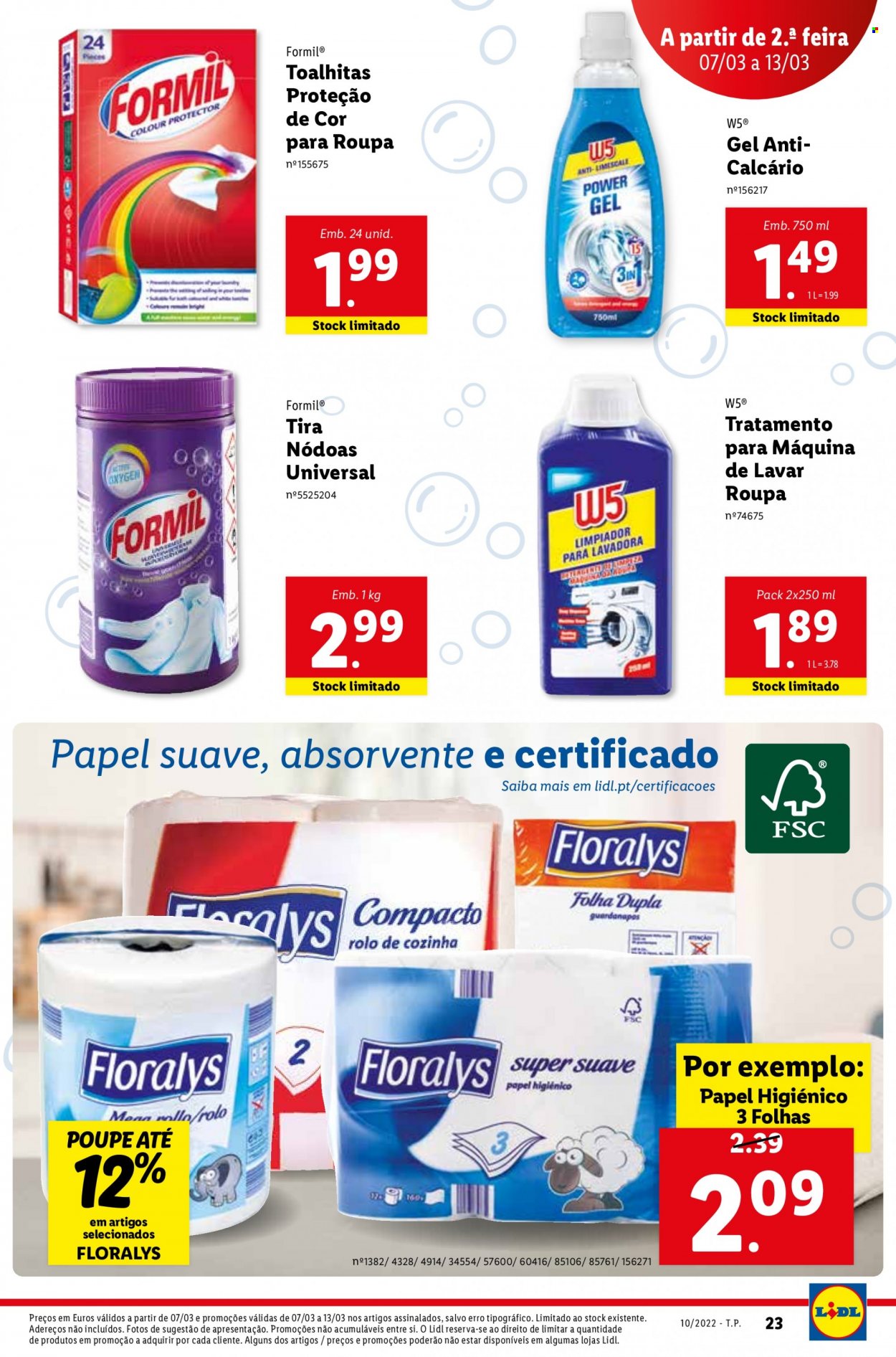 Folheto Lidl - 7.3.2022 - 13.3.2022. Página 43