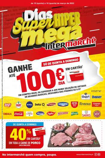 Folheto Intermarché - 10.3.2022 - 16.3.2022.