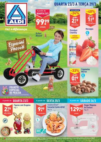 Folheto Aldi - 23.3.2022 - 29.3.2022.