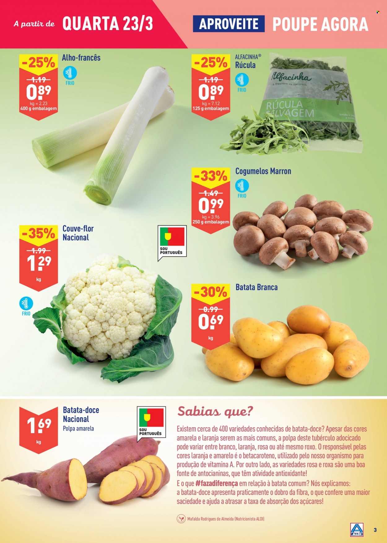 Folheto Aldi - 23.3.2022 - 29.3.2022. Página 3