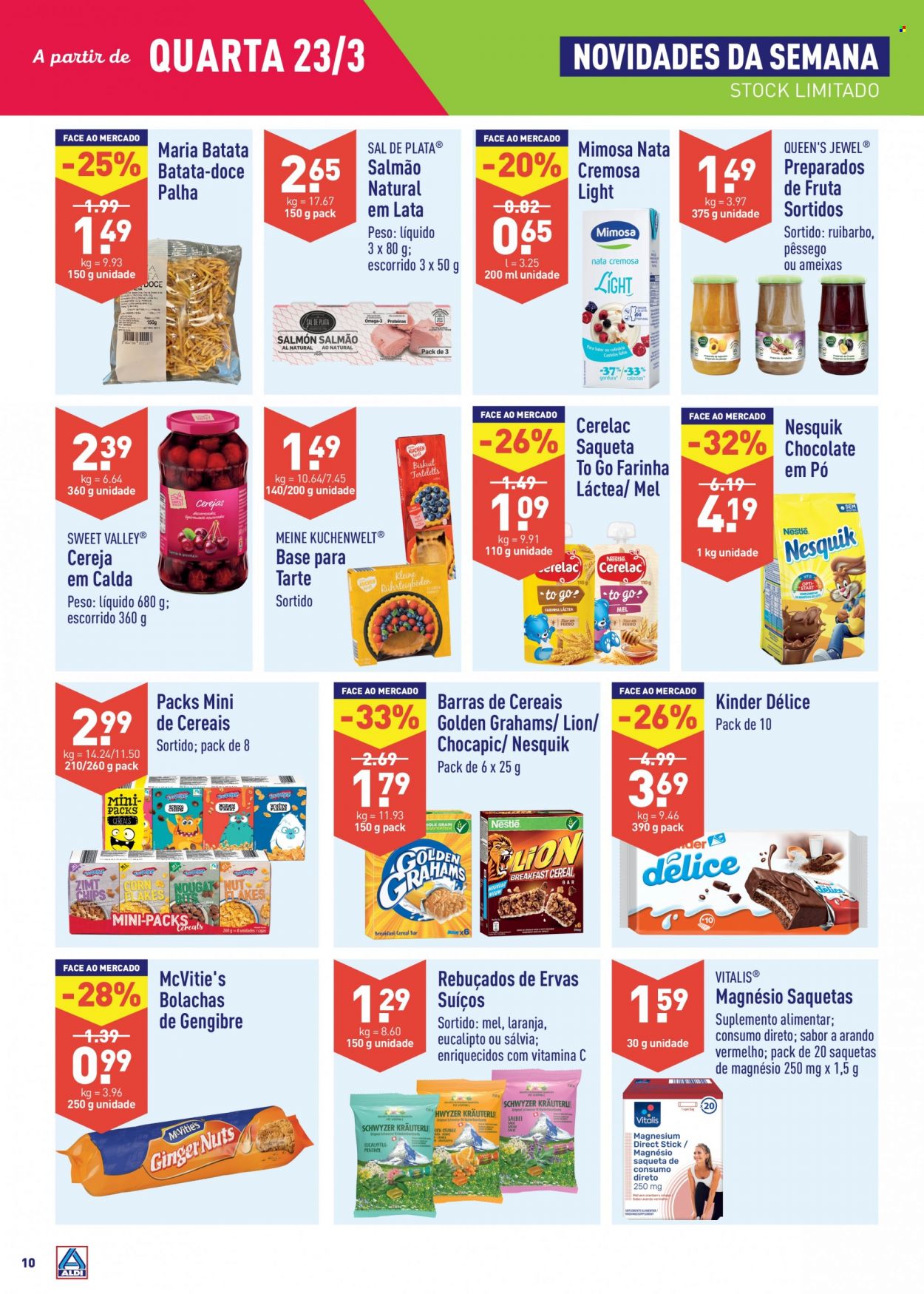 Folheto Aldi - 23.3.2022 - 29.3.2022. Página 10