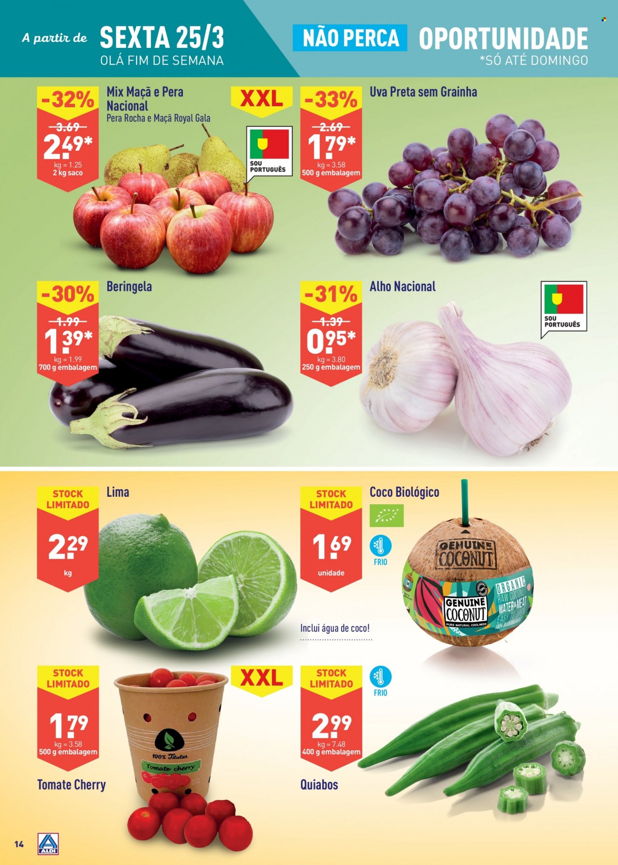 Folheto Aldi - 23.3.2022 - 29.3.2022. Página 14