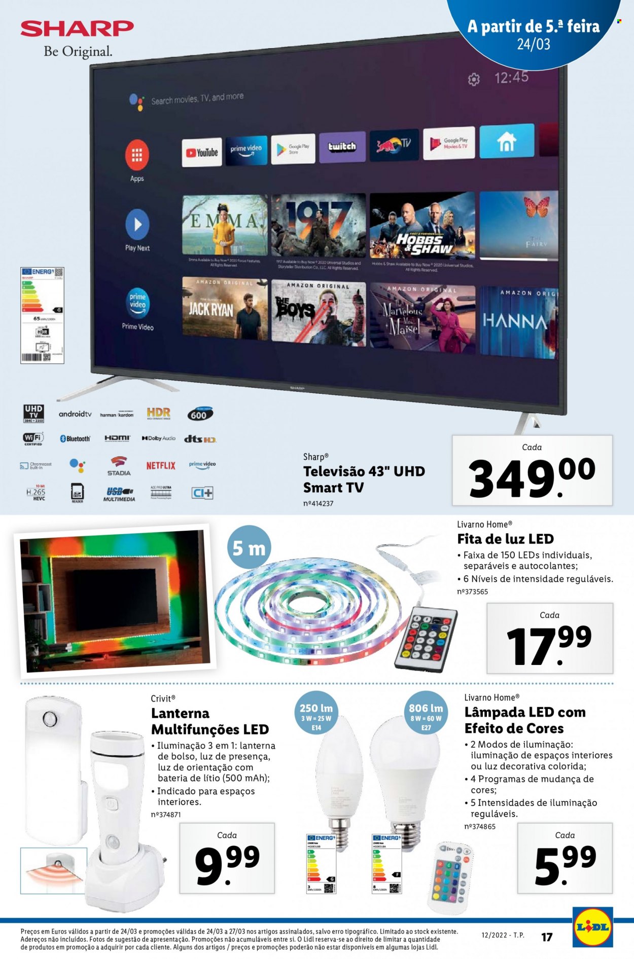 Folheto Lidl - 21.3.2022 - 27.3.2022. Página 47