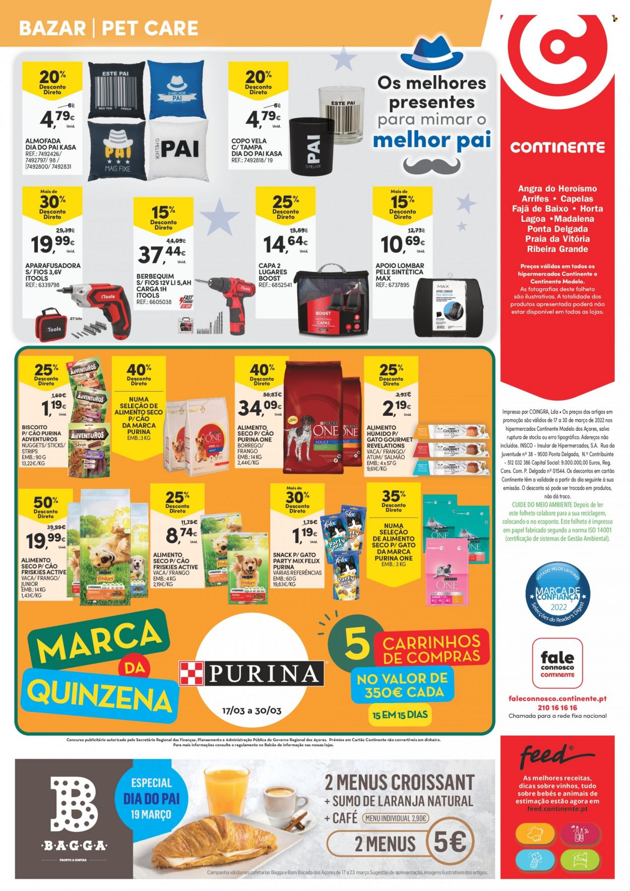 Folheto Continente Modelo - 17.3.2022 - 23.3.2022. Página 20