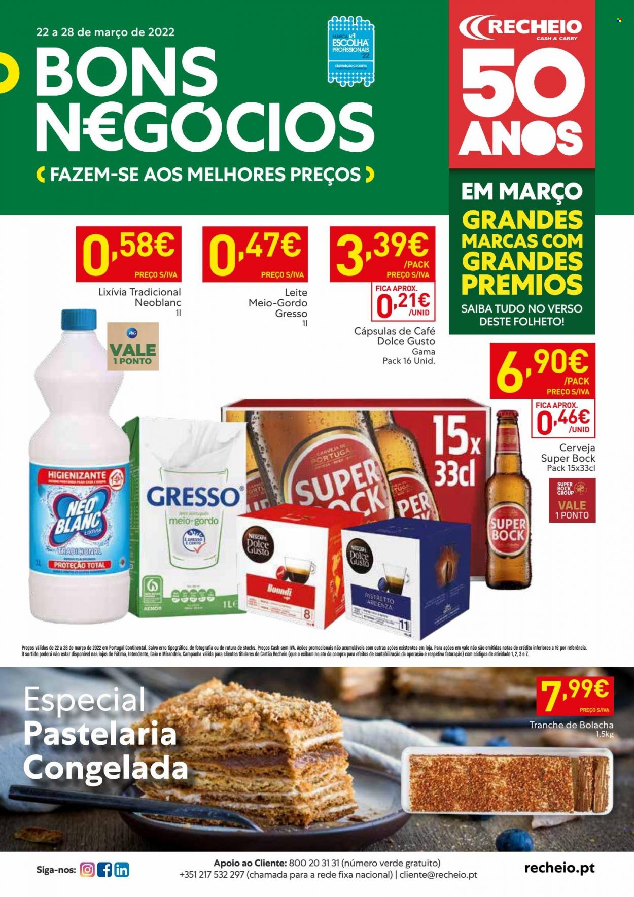 Folheto Recheio - 22.3.2022 - 28.3.2022. Página 1