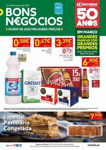Folheto Recheio - 22.3.2022 - 28.3.2022.