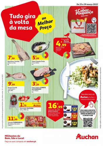 Folheto Auchan - 23.3.2022 - 29.3.2022.