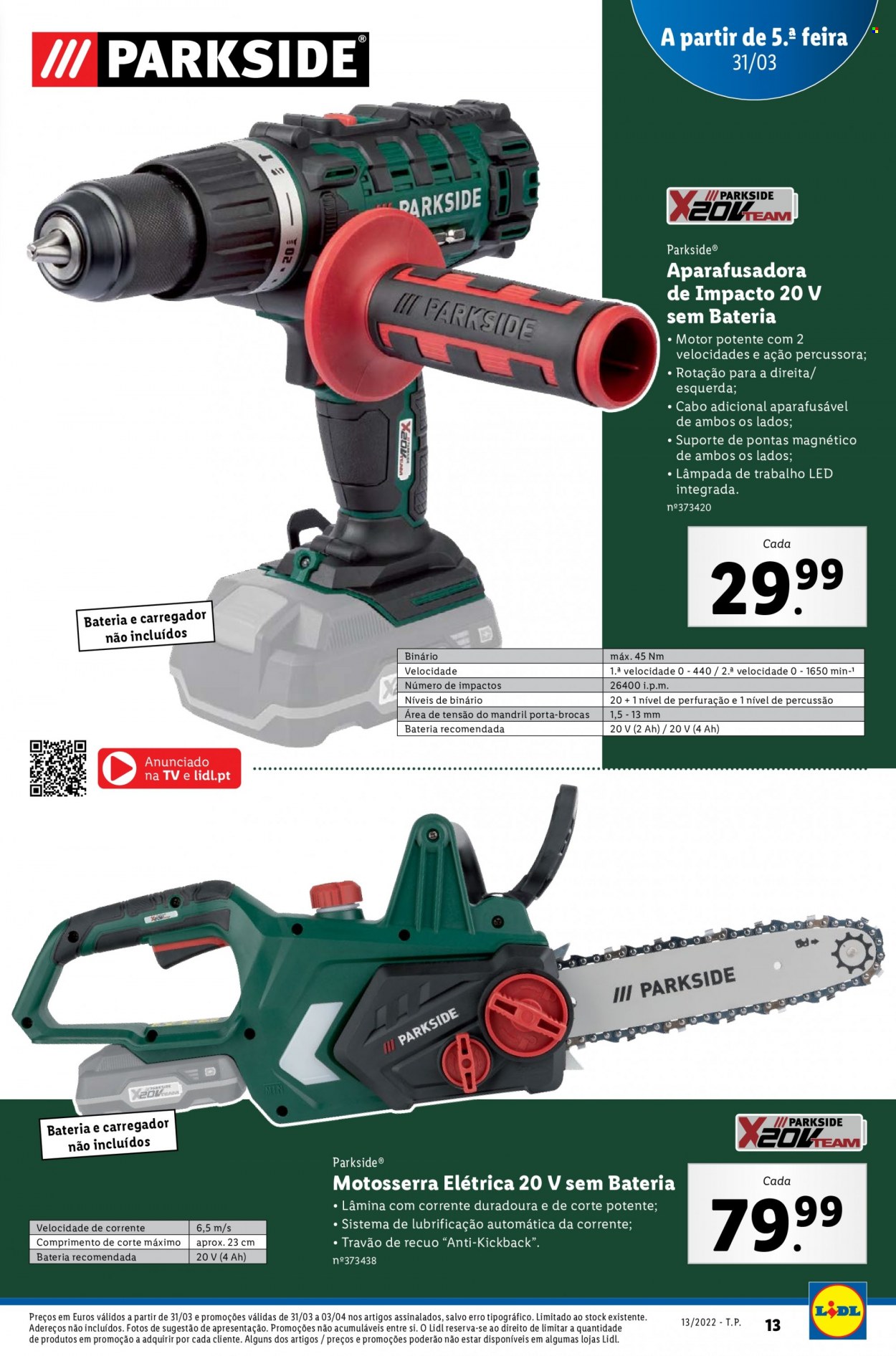 Folheto Lidl - 28.3.2022 - 3.4.2022. Página 13