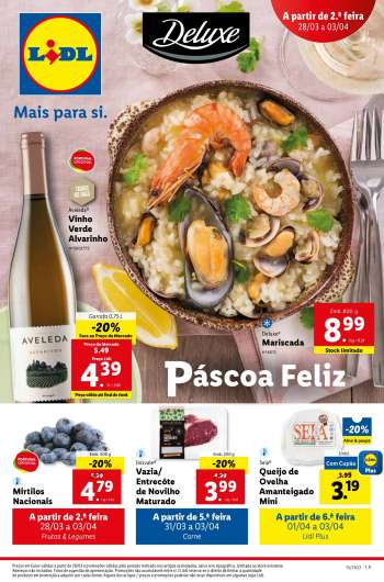 Folheto Lidl - 28.3.2022 - 3.4.2022.