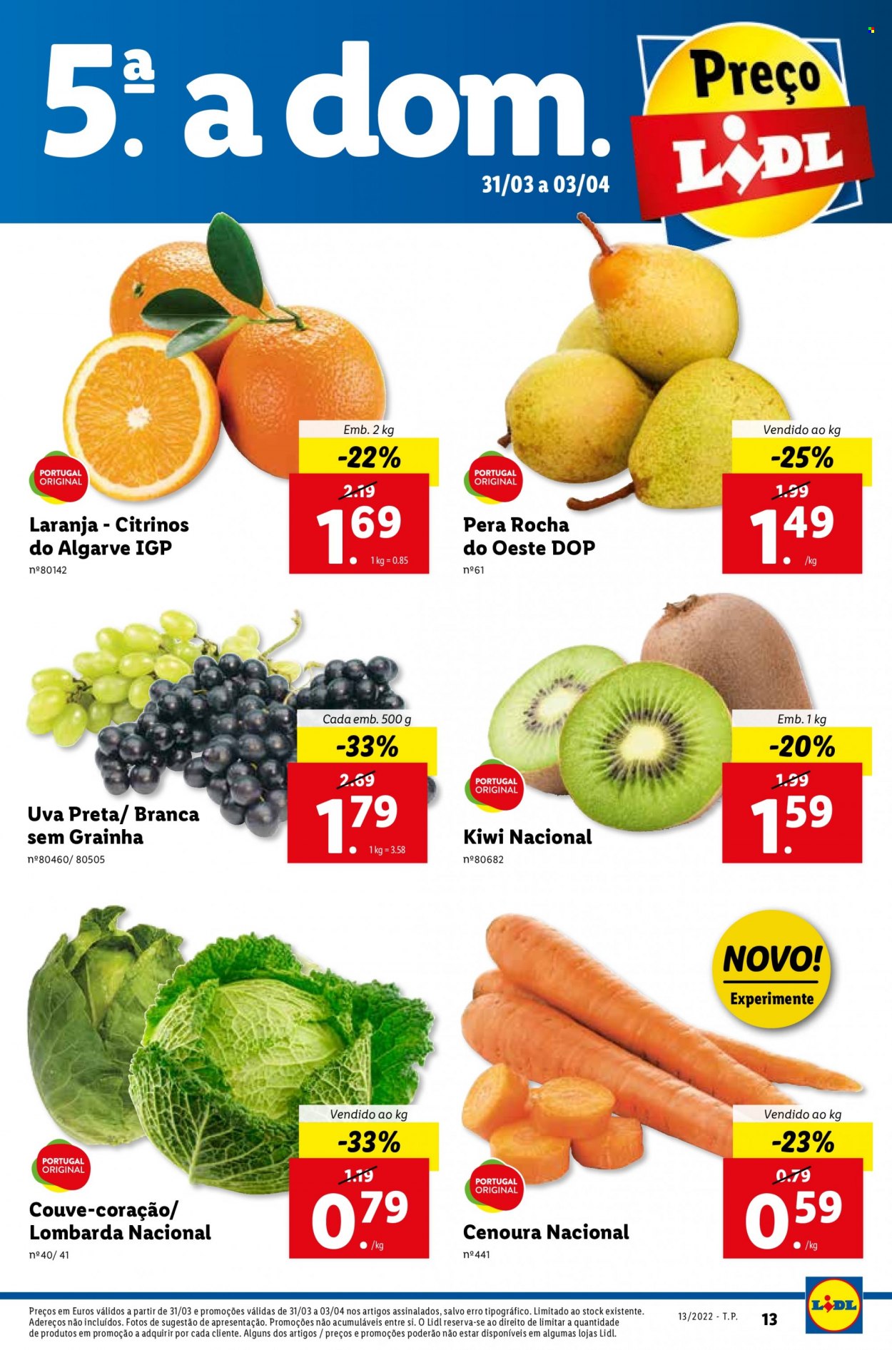 Folheto Lidl - 28.3.2022 - 3.4.2022. Página 13