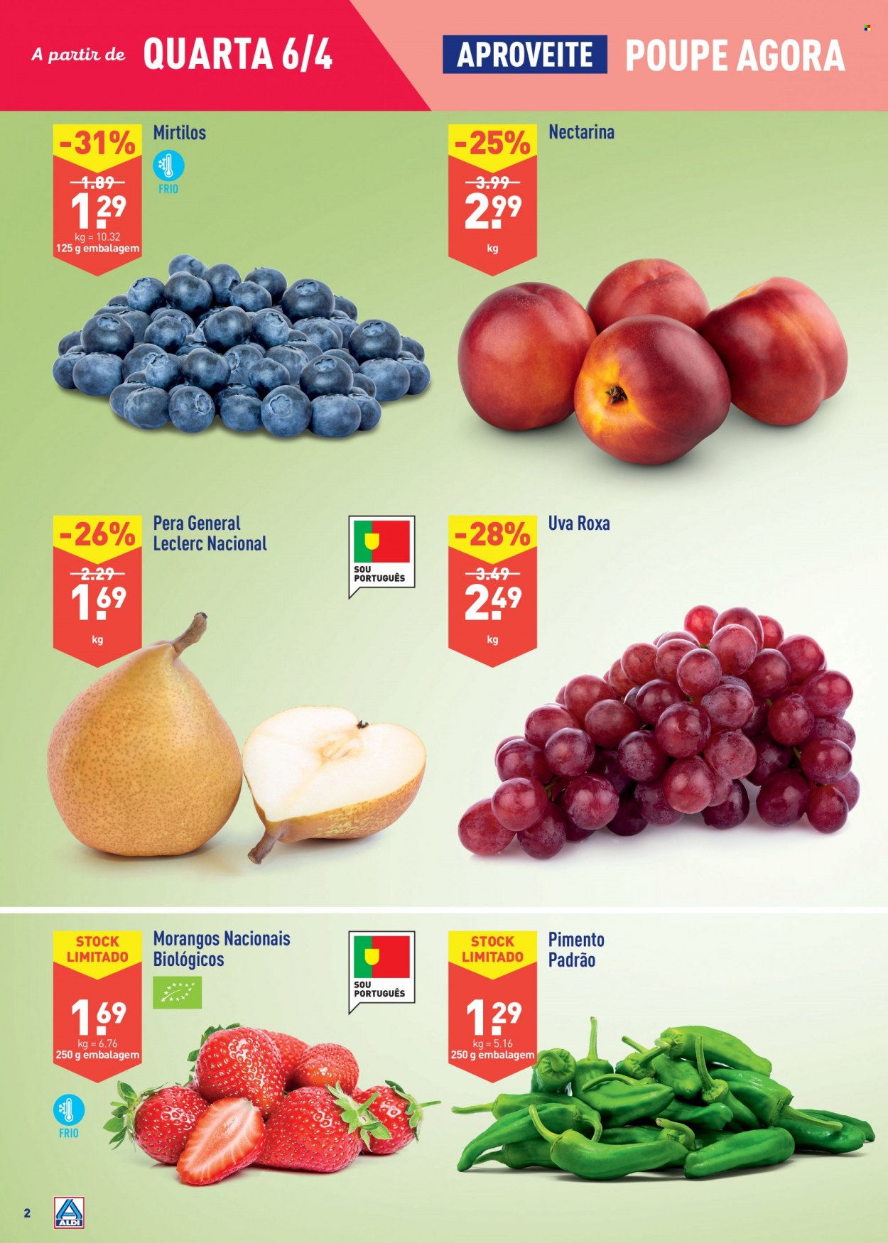 Folheto Aldi - 6.4.2022 - 12.4.2022. Página 2