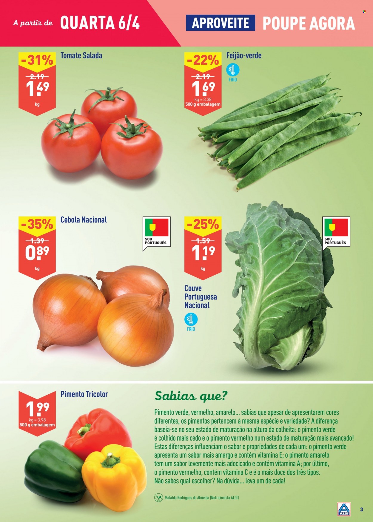 Folheto Aldi - 6.4.2022 - 12.4.2022. Página 3