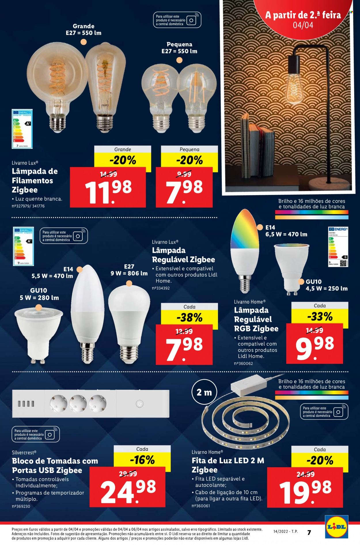 Folheto Lidl - 4.4.2022 - 10.4.2022. Página 7