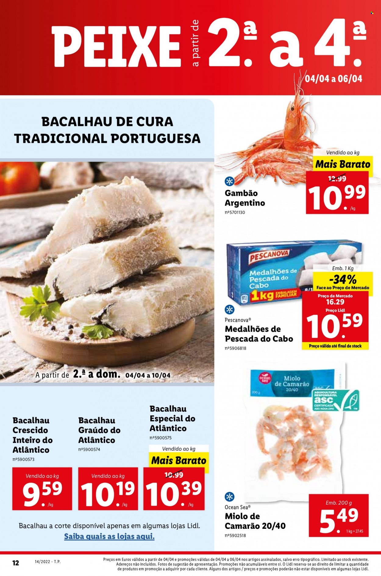 Folheto Lidl - 4.4.2022 - 10.4.2022. Página 34