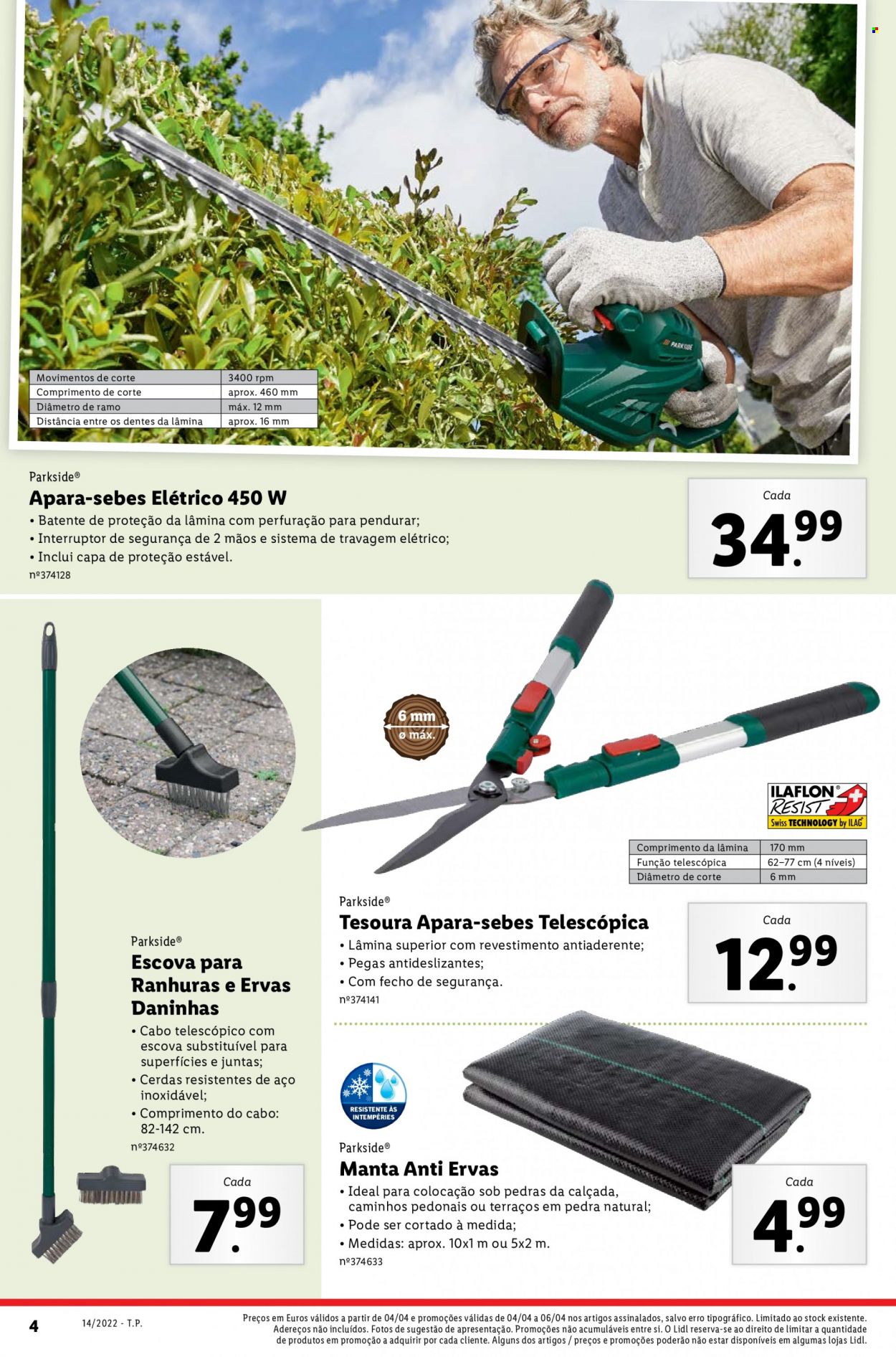 Folheto Lidl - 4.4.2022 - 10.4.2022. Página 34