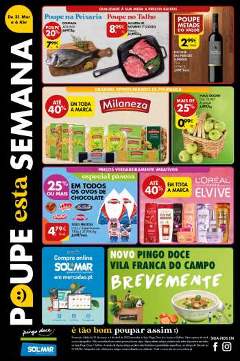 Folheto Pingo Doce - 31.3.2022 - 6.4.2022.