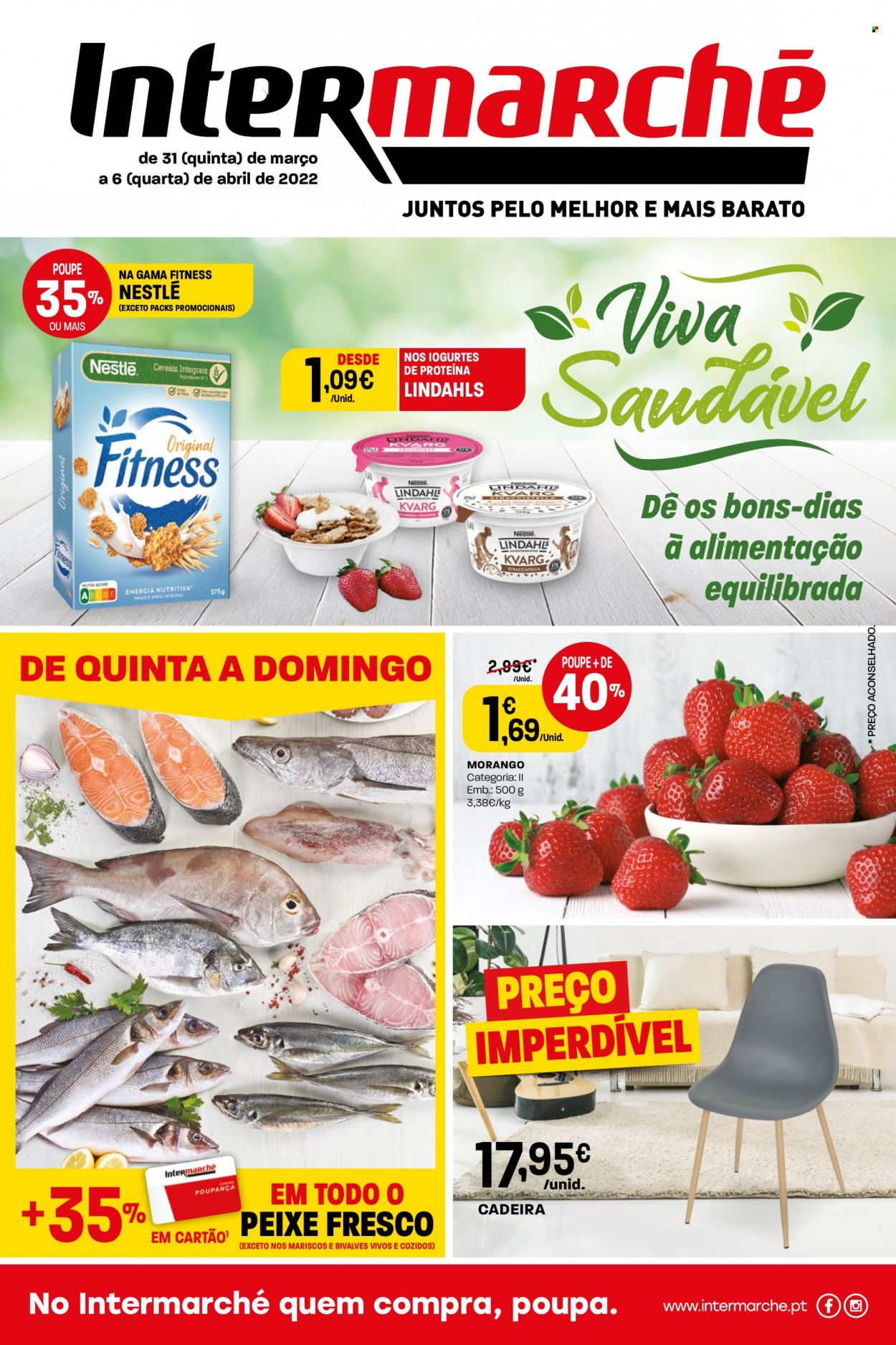 Folheto Intermarché - 31.3.2022 - 6.4.2022. Página 1