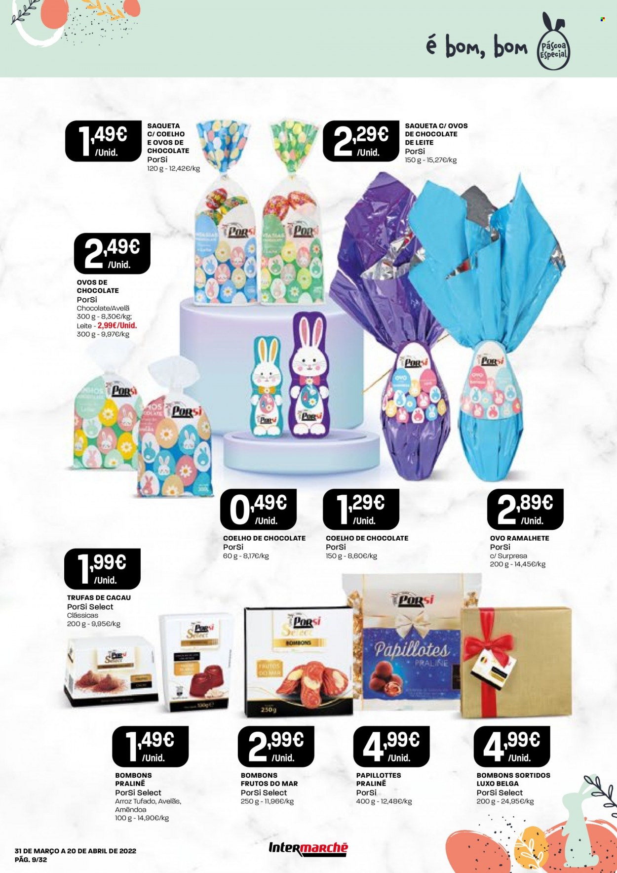 Folheto Intermarché - 31.3.2022 - 20.4.2022. Página 9